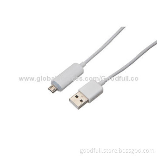 Micro USB2.0 Data Cable Assembly, RoHS Directive Compliant
